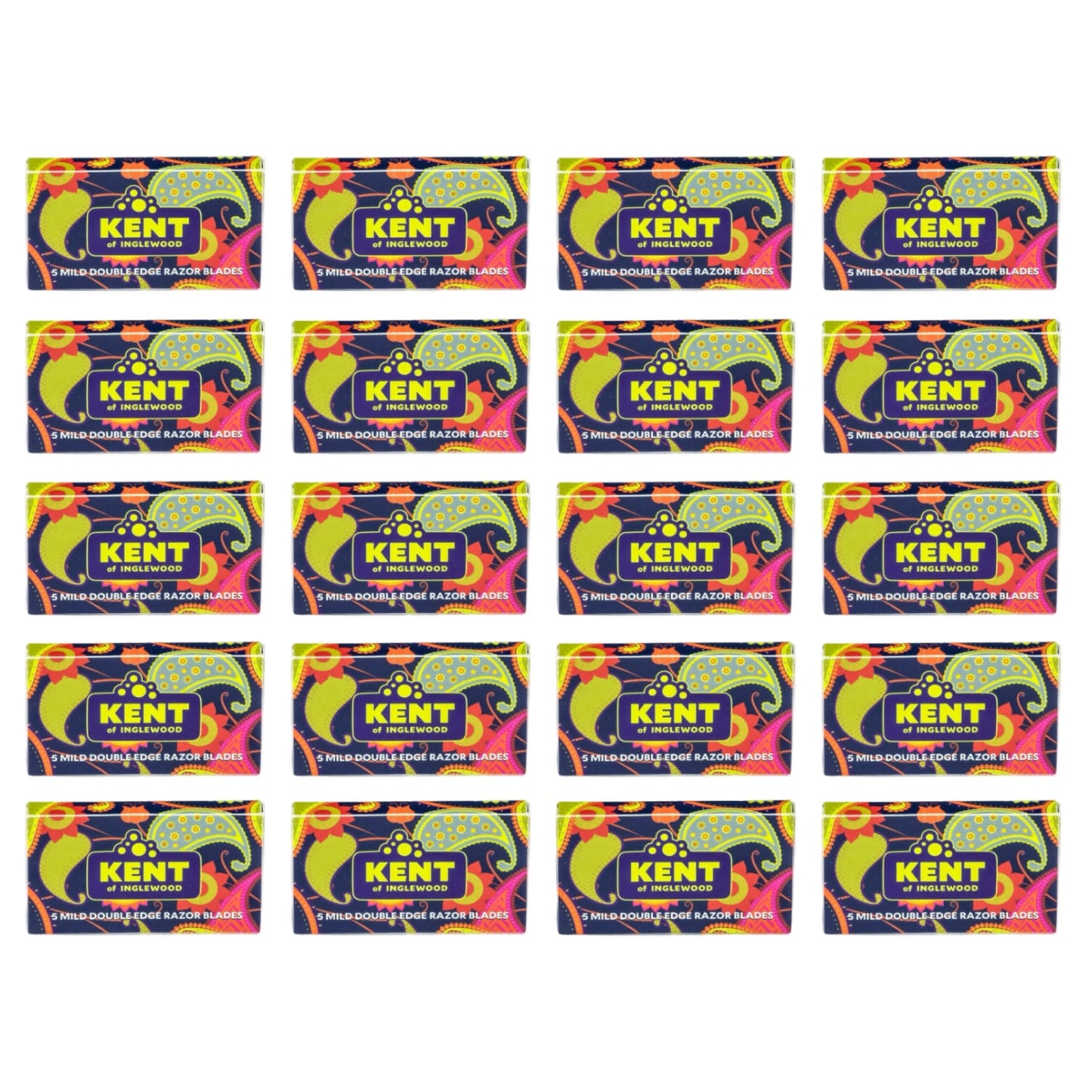 Sleeve of Kent of Inglewood Mild Razor Blades (100 Blades) from Kent of Inglewood