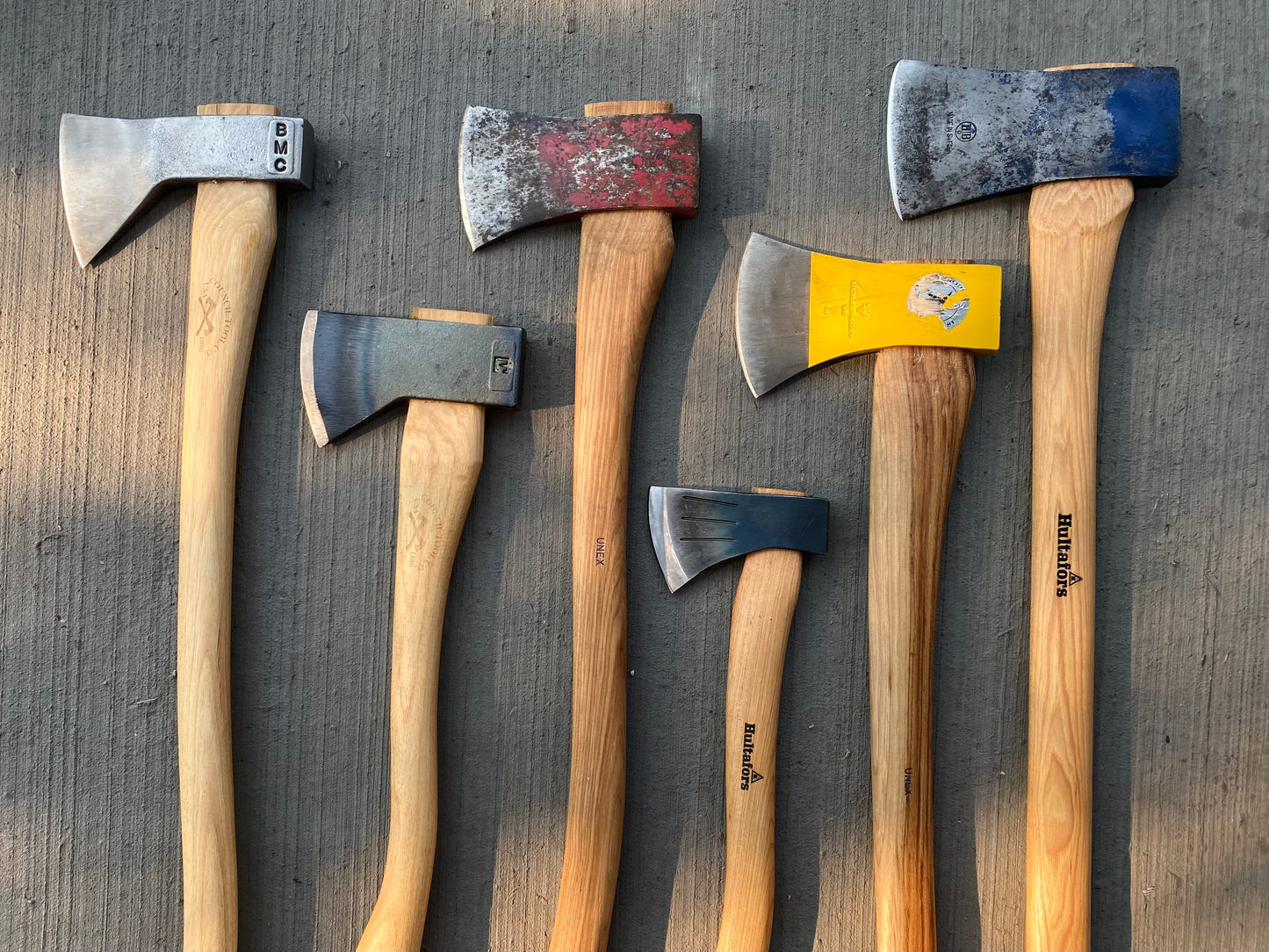 In-store Axe Sharpening & Rehandling from Kent of Inglewood Services