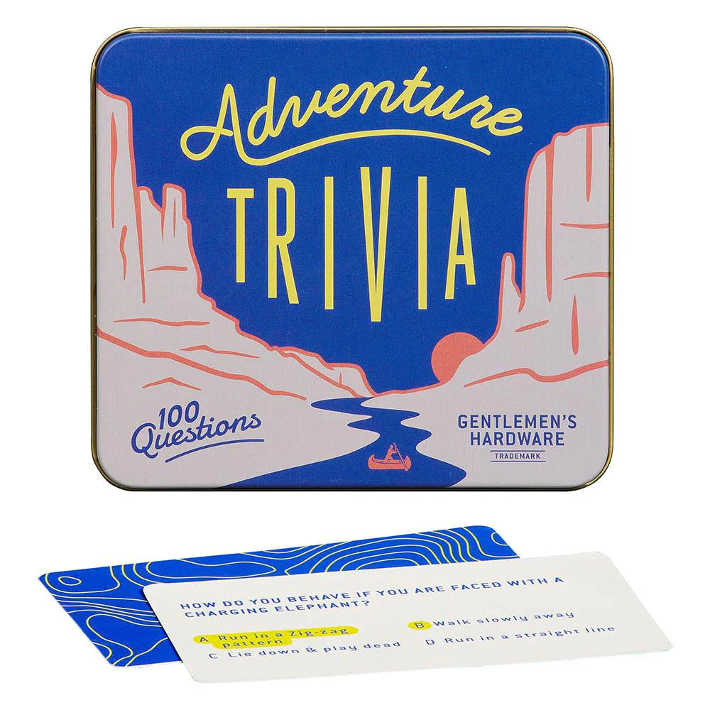 Gentlemen's Hardware Adventure Trivia from Gentlemen's Hardware