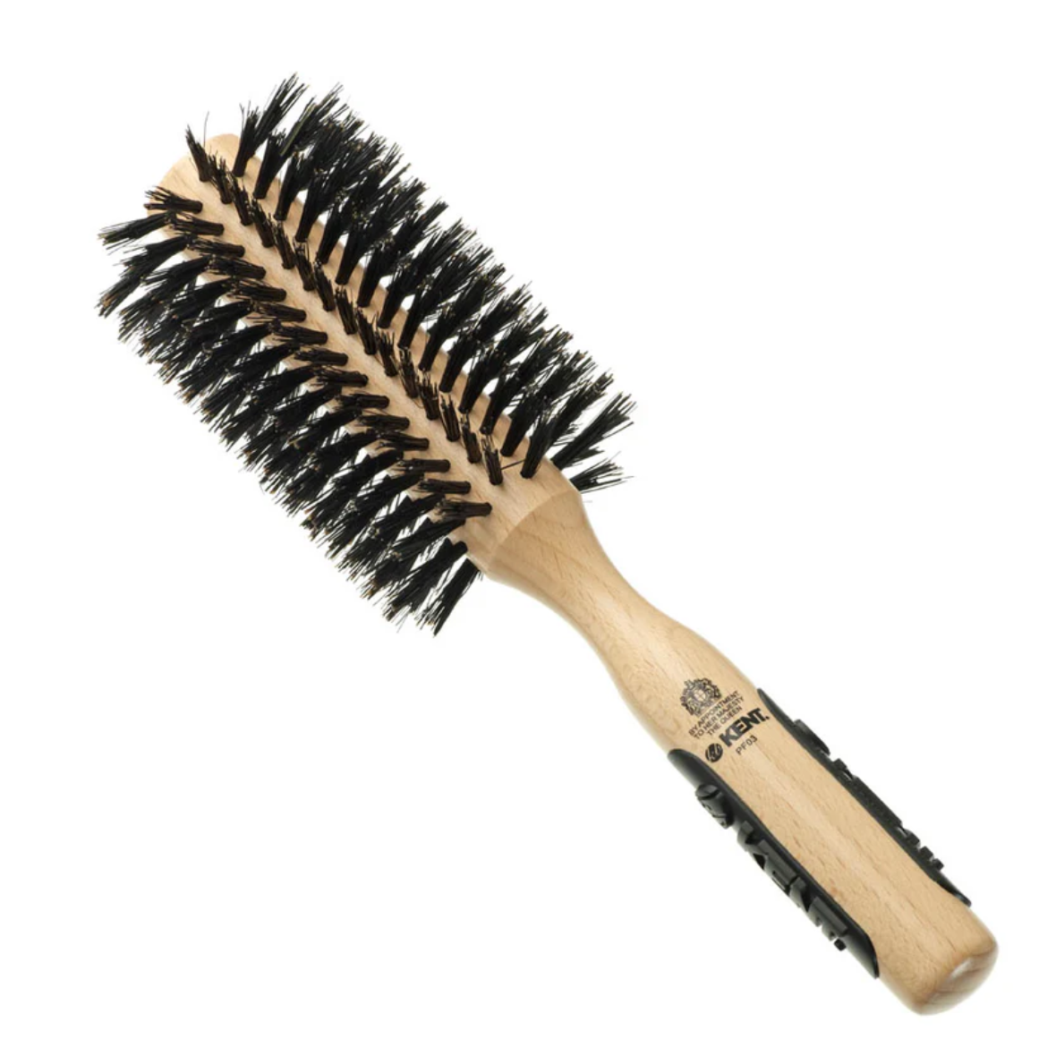 Kent Natural Shine Brush, Large Radial, Pure Bristle from Kent of England