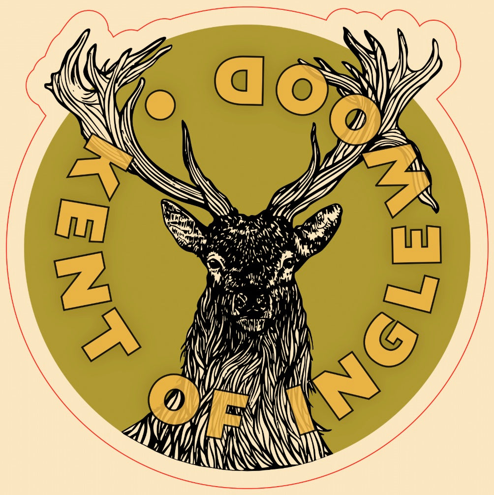 Kent of Inglewood Deer Sticker from Jukebox
