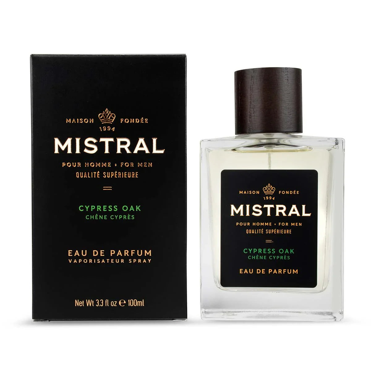 Mistral Cypress Oak Eau de Parfum 100ml from Mistral
