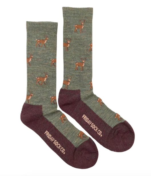 Friday Sock Co.Deer Merino Wool from Friday Sock Co.