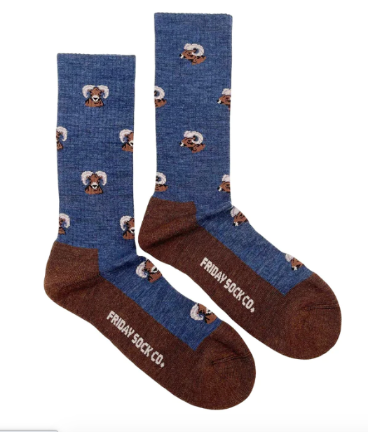 Friday Sock Co. Big Horned Sheep Merino Wool from Friday Sock Co.