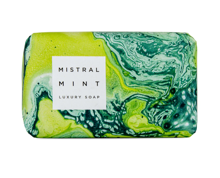 Mistral Marbles Mint Bar Soap from Mistral
