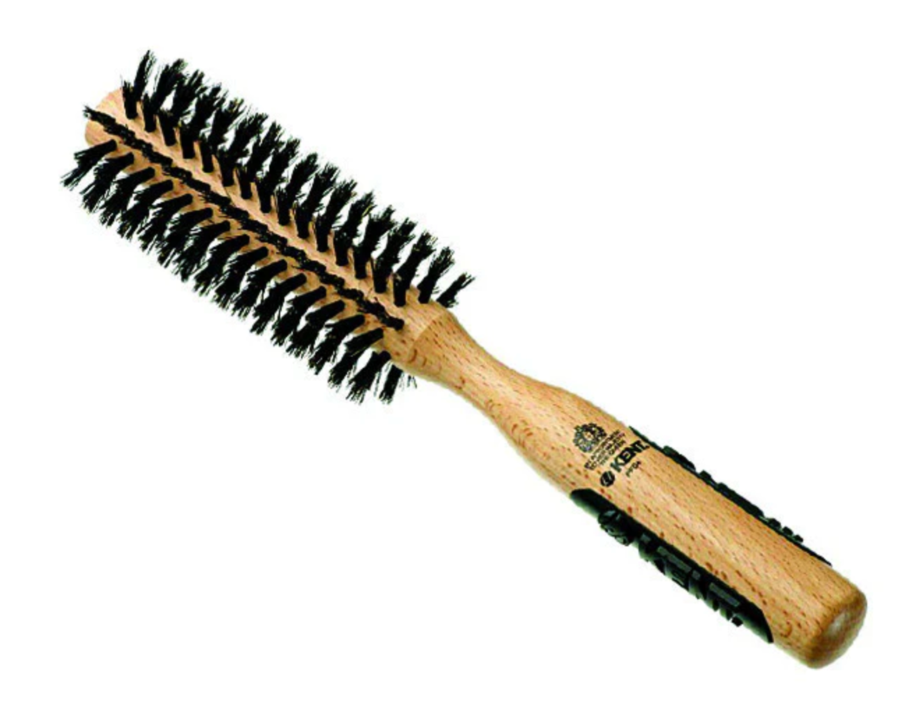 Kent Natural Shine Brush Medium Radial Pure Bristles from Kent of England