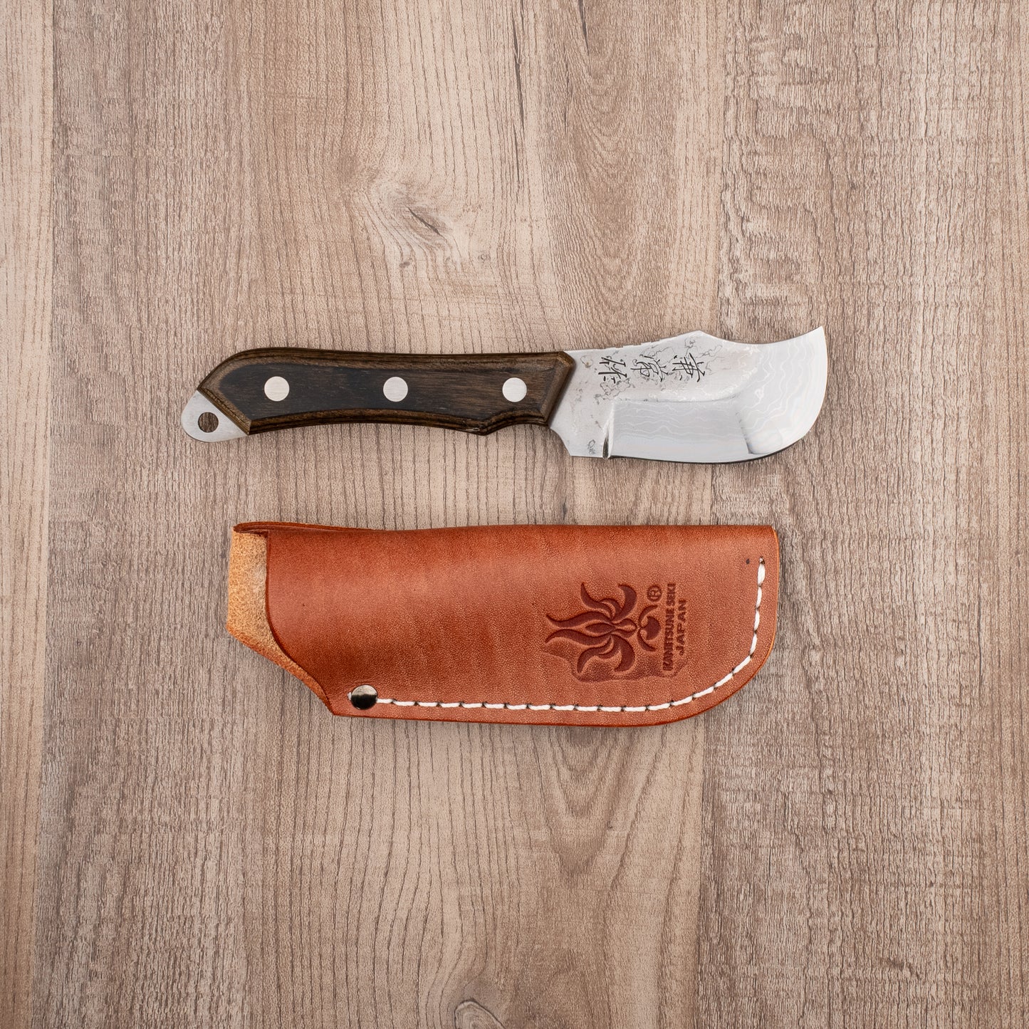 Seki Kanetsune Seseragi Skinner Outdoor Knife 70mm from Seki Kanetsune