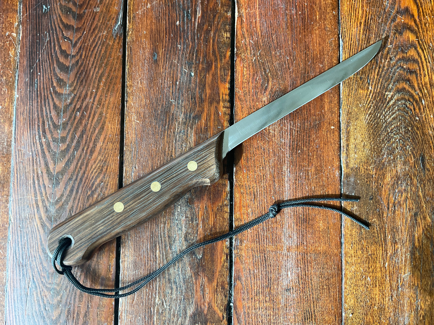 Grohmann Regular Line Fillet Knife & Leather Sheath from Grohmann