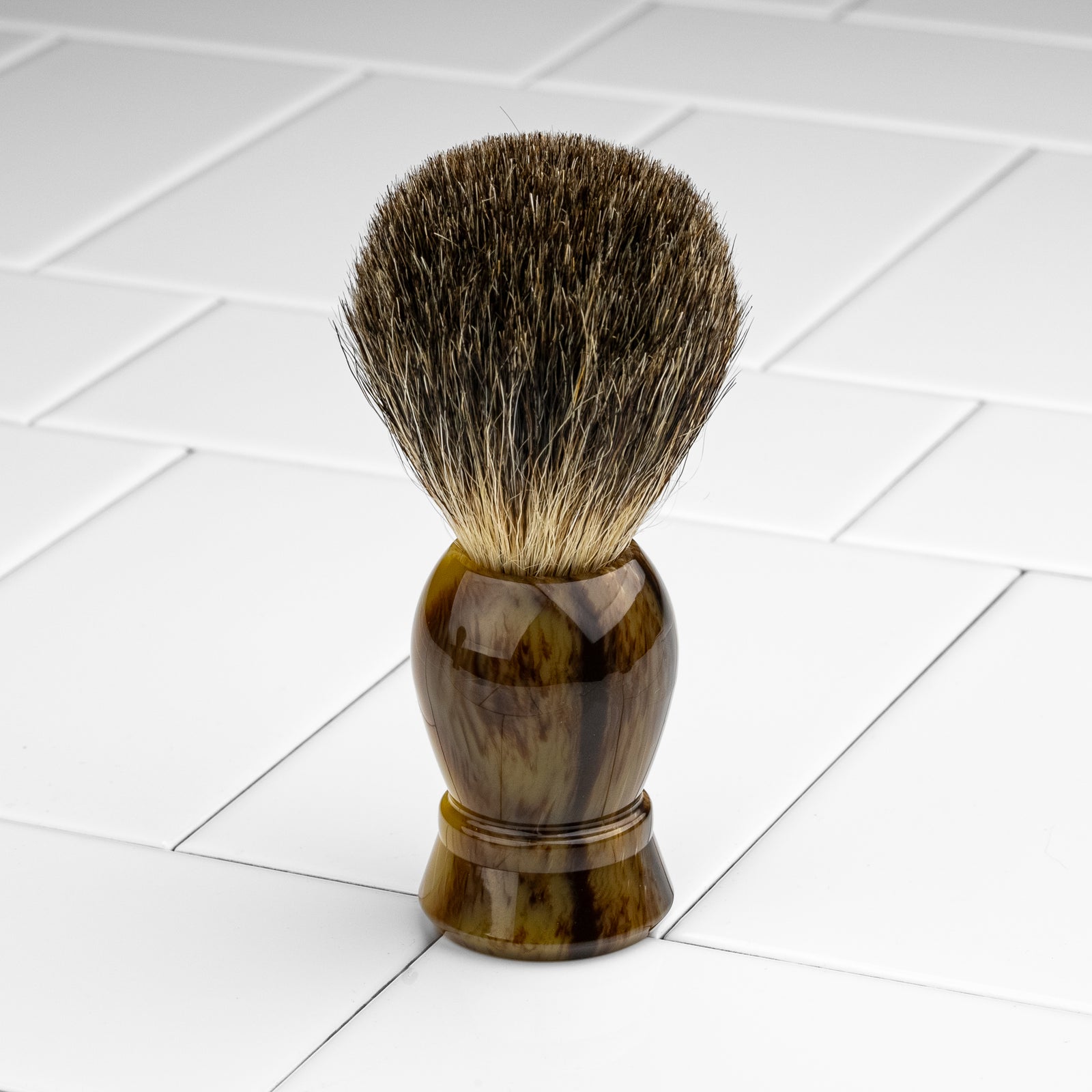Kent of Inglewood Grey Badger Shaving Brush