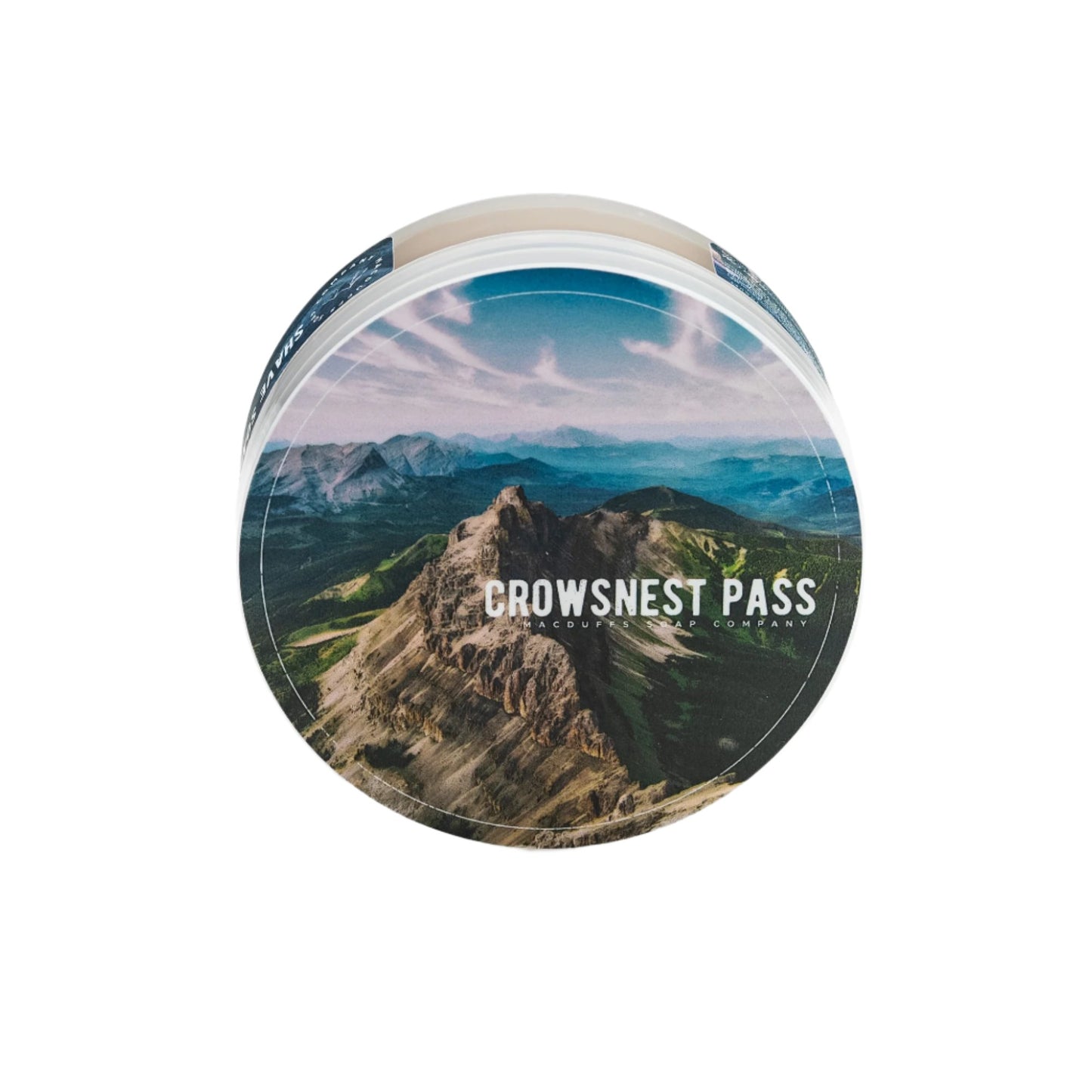 MacDuffs Soap Company Crowsnest Pass Shaving Soap from MacDuffs Soap Co