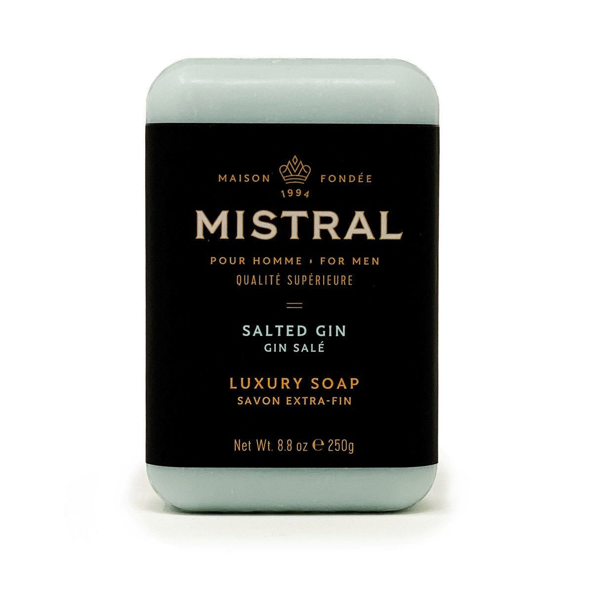 Mistral For Men Salted Gin Bar Soap from Mistral