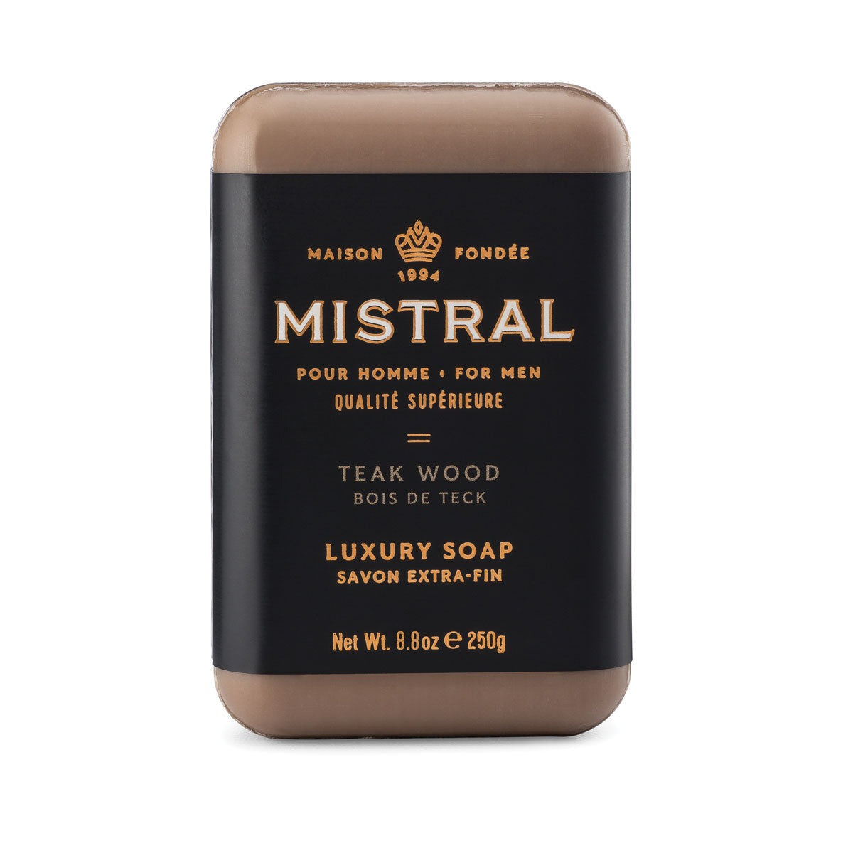 Mistral For Men Teak Wood Bar Soap from Mistral