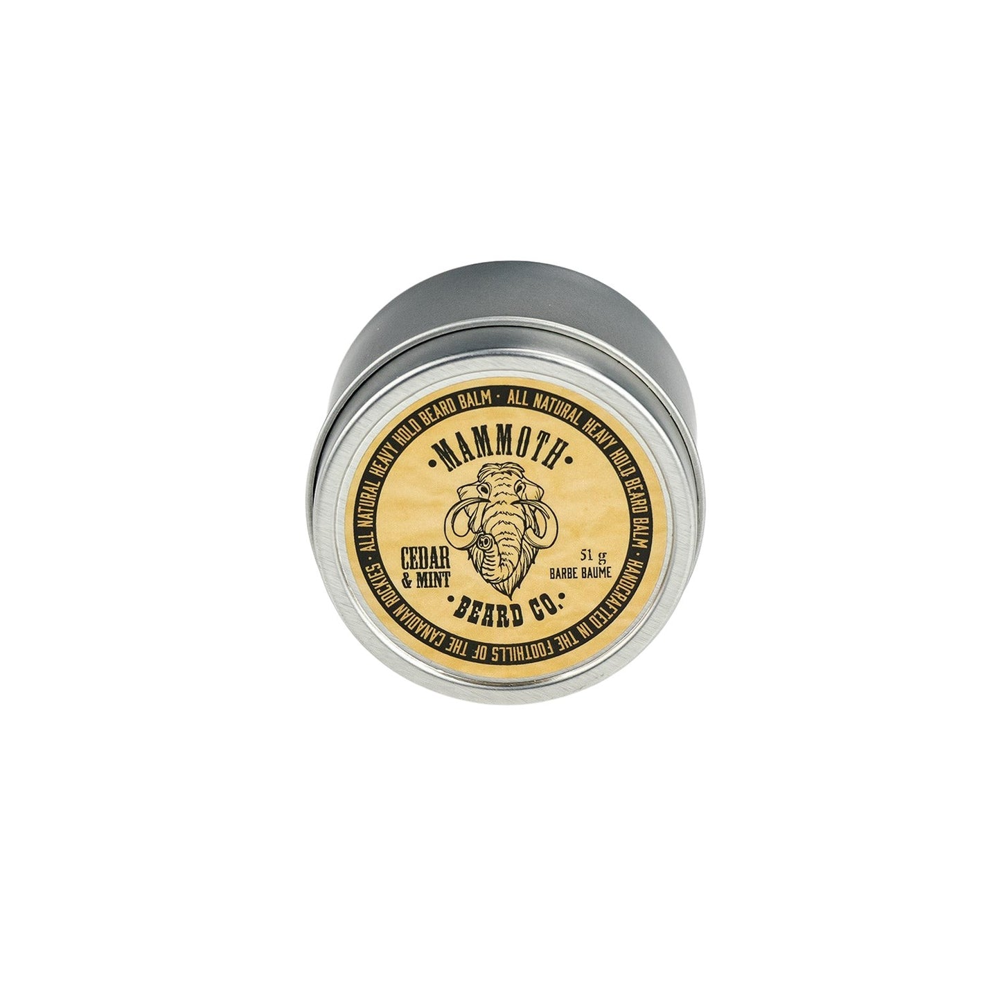 Mammoth Beard Co. Strong Hold Beard Balm Cedar and Mint 60ml from Mammoth Beard Co.