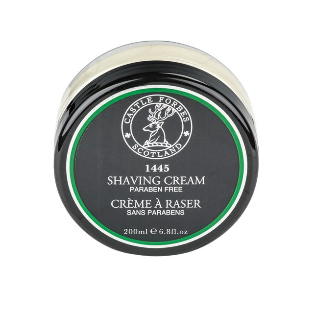 Castle Forbes 1445 Essential Oil Shaving Cream 200ml from Castle Forbes