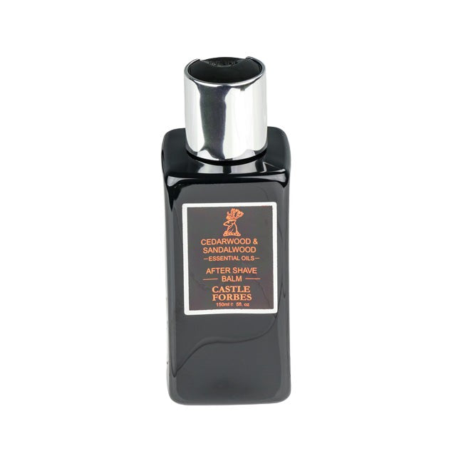 Castle Forbes Cedar and Sandalwood Essential Oil Aftershave Balm 150ml from Castle Forbes