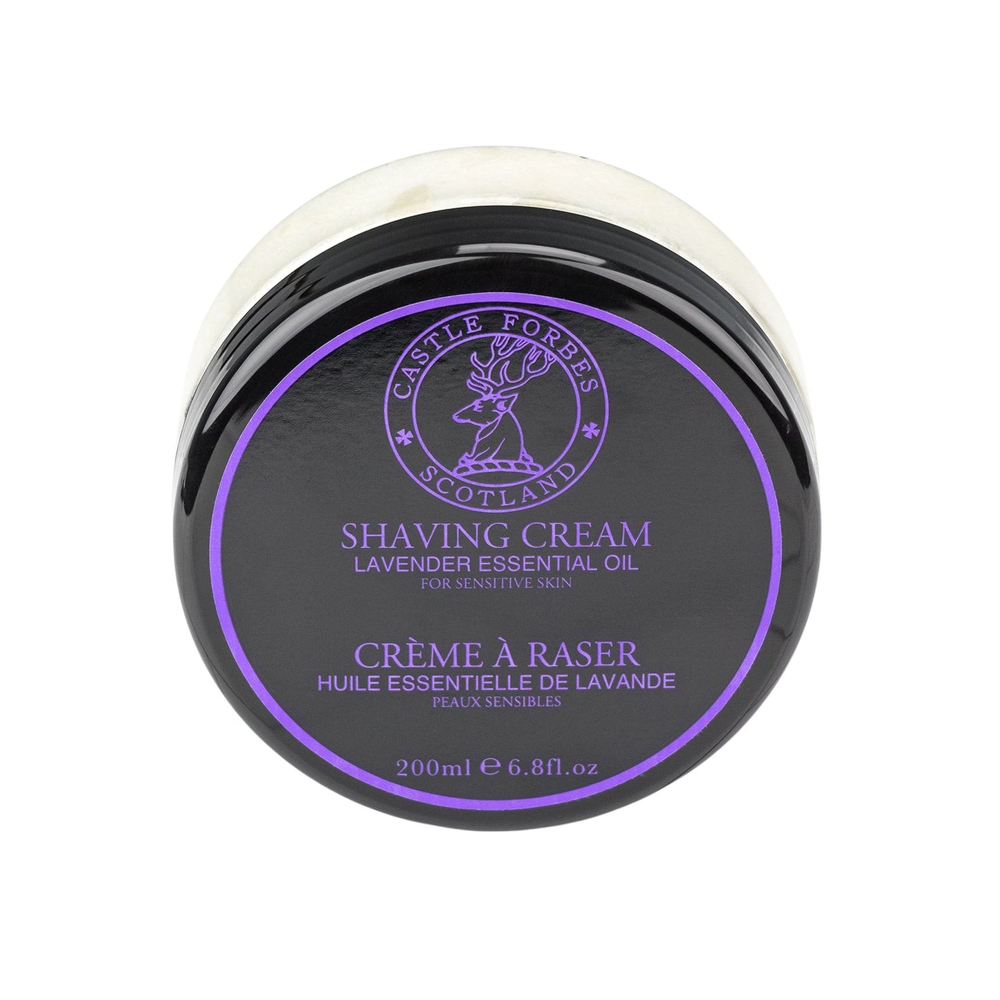 Castle Forbes Lavender Essential Oil Shaving Cream 200ml from Castle Forbes