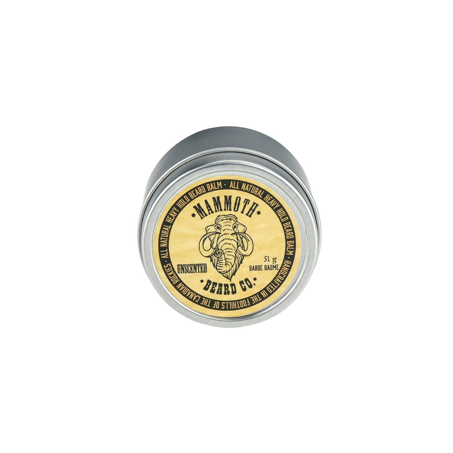 Mammoth Beard Co. Strong Hold Beard Balm Unscented 60ml from Mammoth Beard Co.