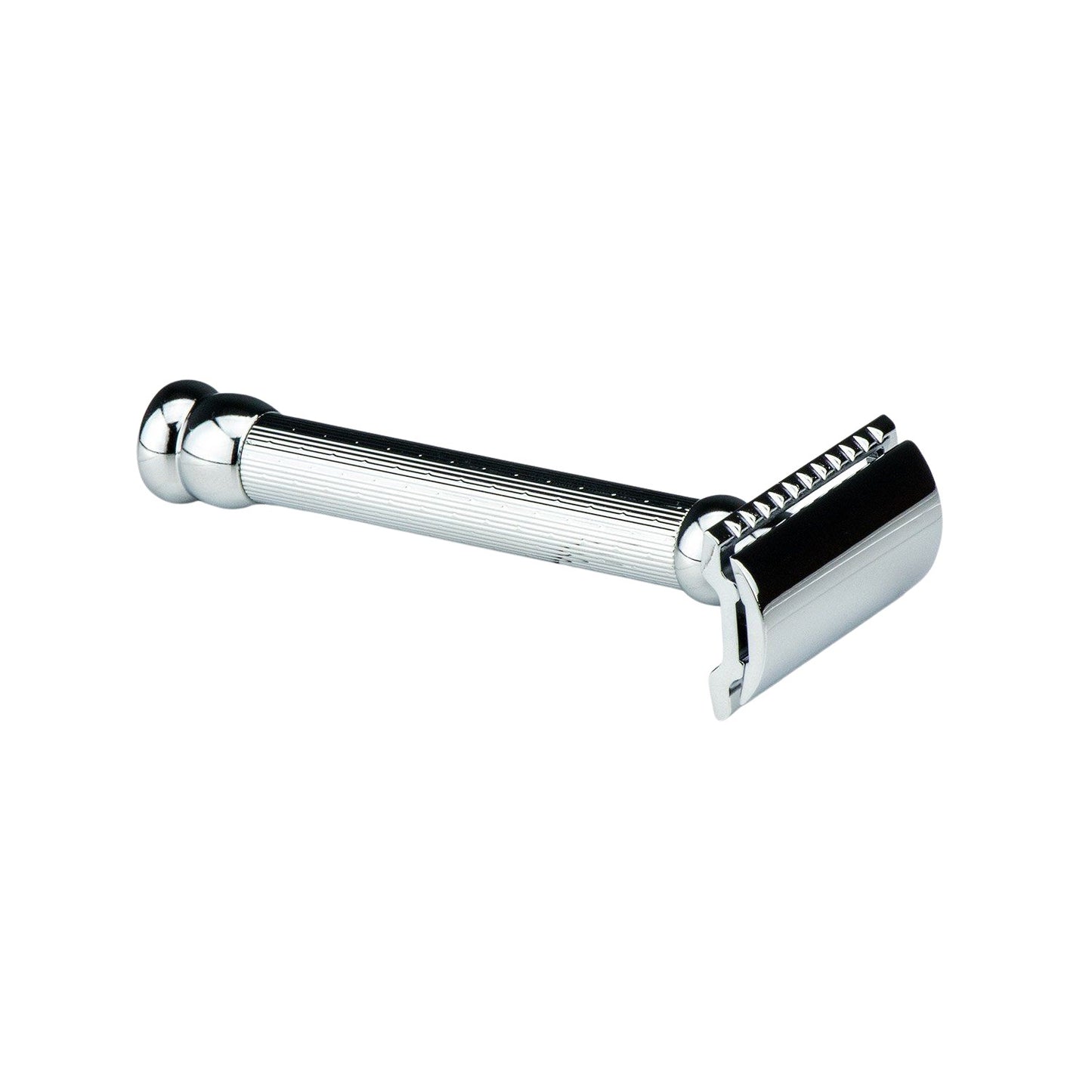 Merkur Engine-Turned Handle 47C DE Safety Razor from Merkur