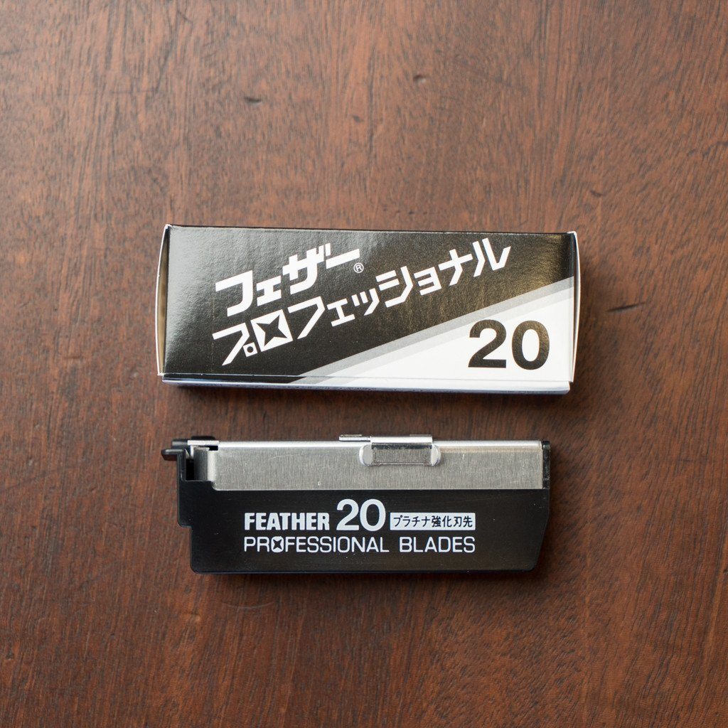 Feather Artist Club Professional Blades, Black Pack of 20 from Feather