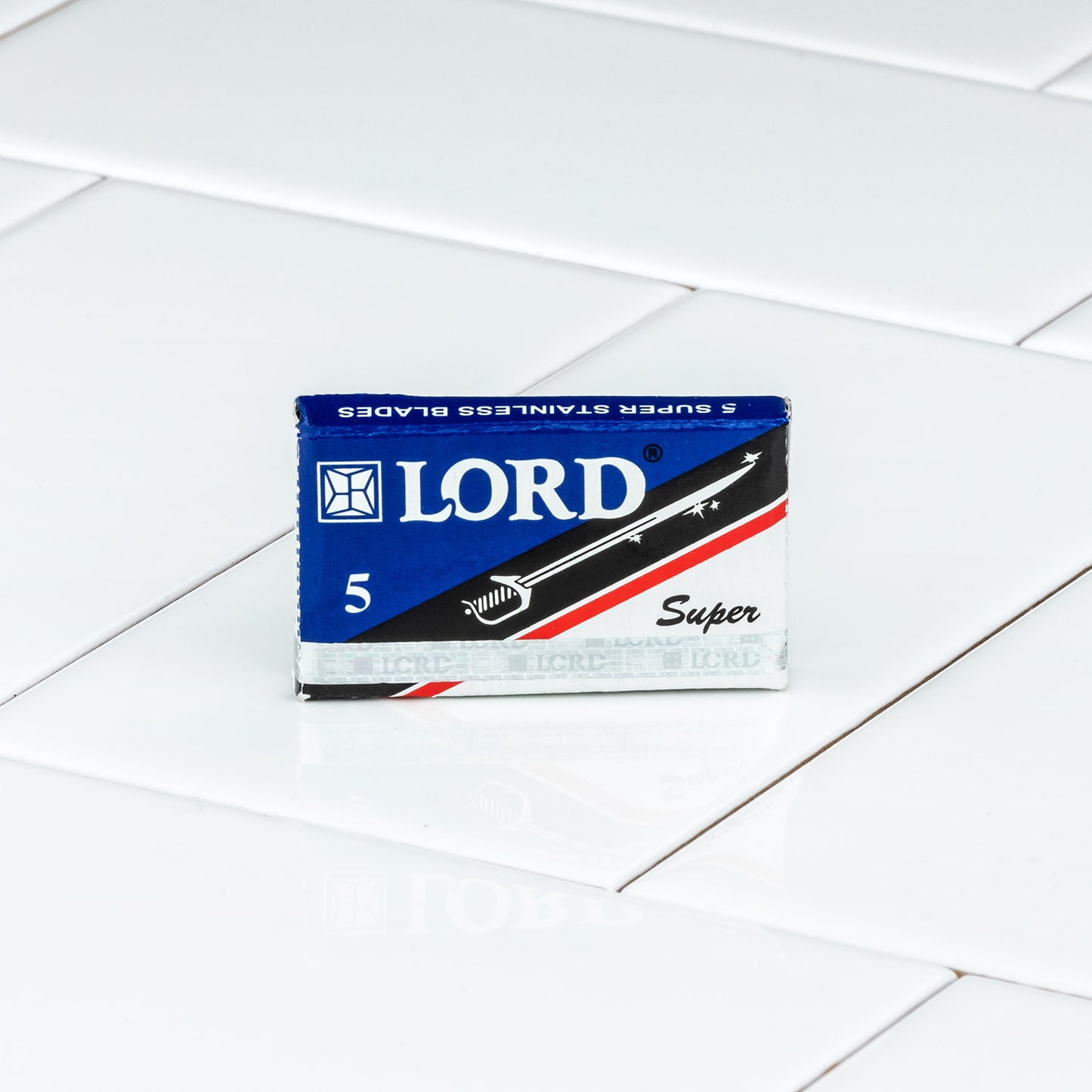 Lord Super Stainless Double Edge 1 Pack of 5 Razor Blades from Lord Co.