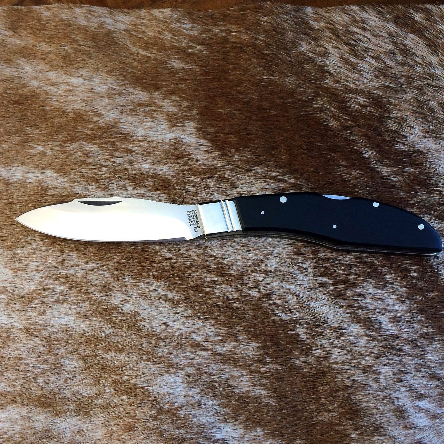 Grohmann D.H. Russell Lockblade with Micarta Handle from Grohmann