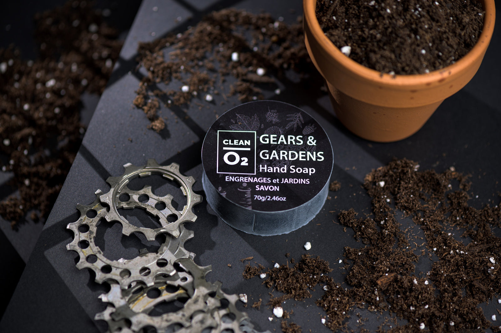 Clean O2 Gears & Gardens Soap