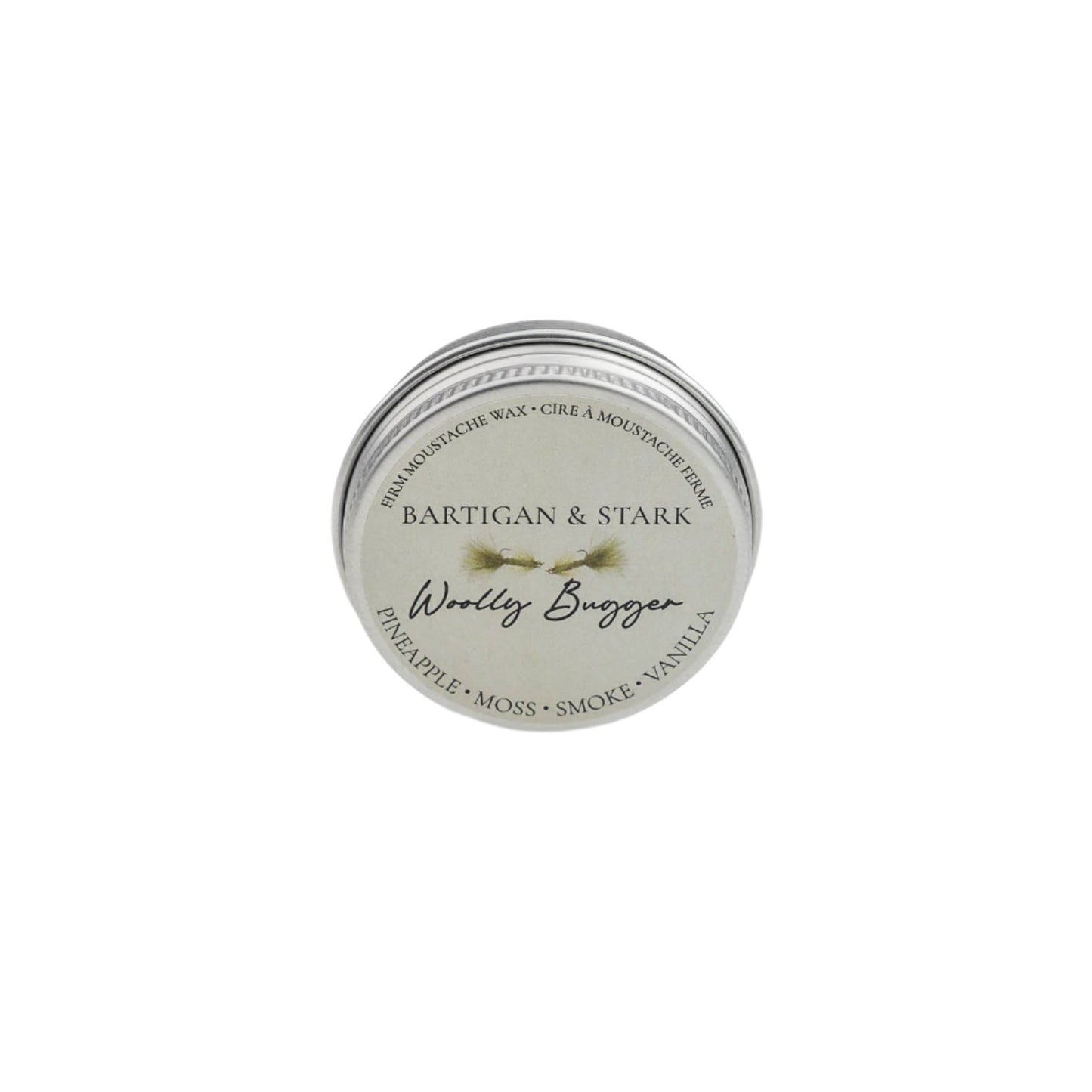 Bartigan & Stark Woolly Bugger Firm-Hold 30g Moustache Wax from Bartigan & Stark