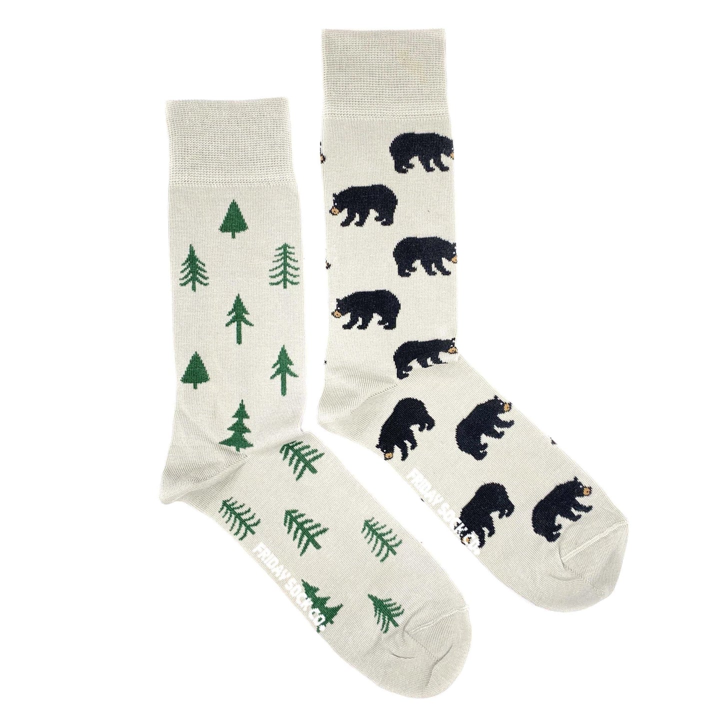 Friday Sock Co. Bear & Trees from Friday Sock Co.