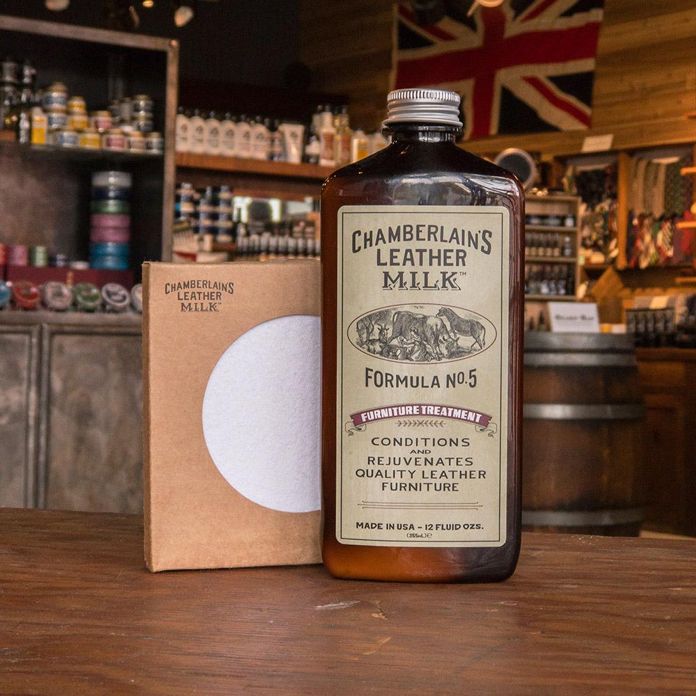 Chamberlain's Leather Milk - Furniture Treatment No.5 12oz from Chamberlain's