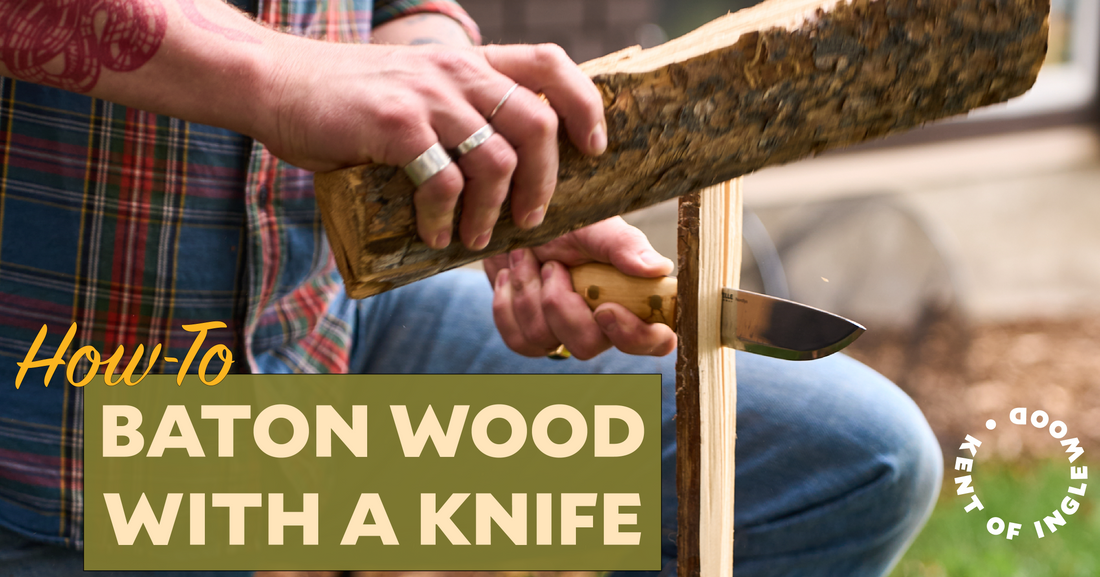 How-To Baton Wood With A Knife