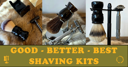 Good, Better, Best: Shaving Kits From Kent of Inglewood!