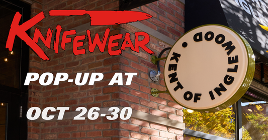 Knifewear Pop-up at Kent of Inglewood!