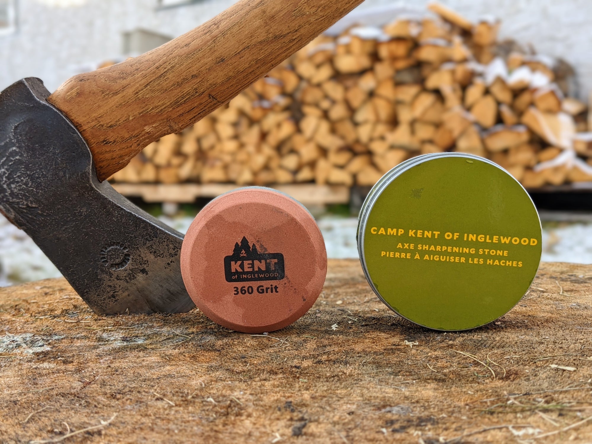 The Best Way to Sharpen Your Axe: The Kent of Inglewood Axe Stone!