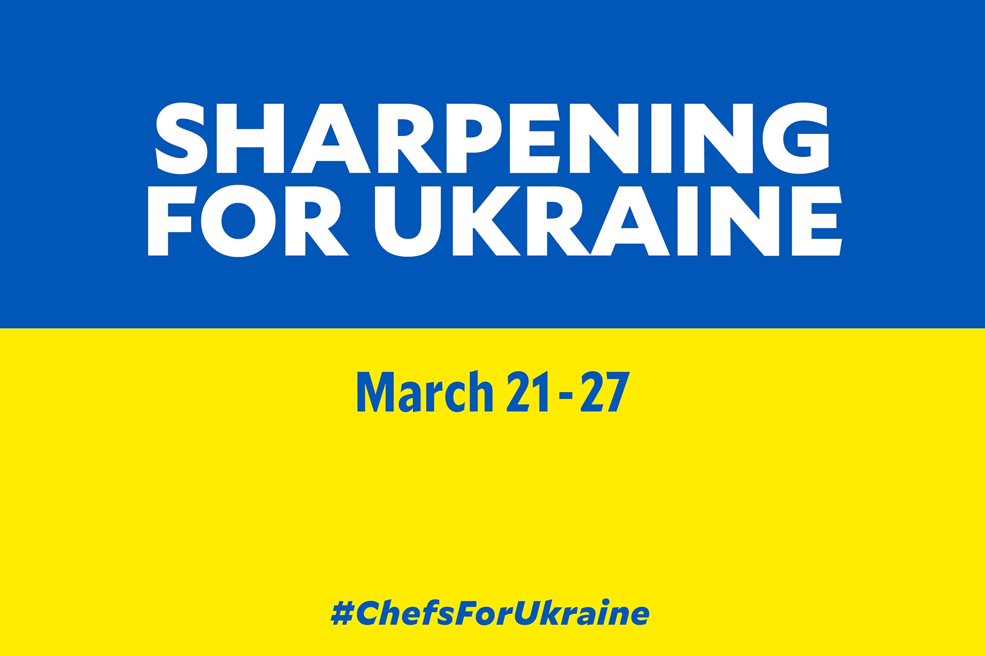 Sharpening for Ukraine