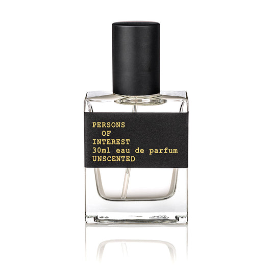New Product: Persons of Interest Unscented Eau de Parfum