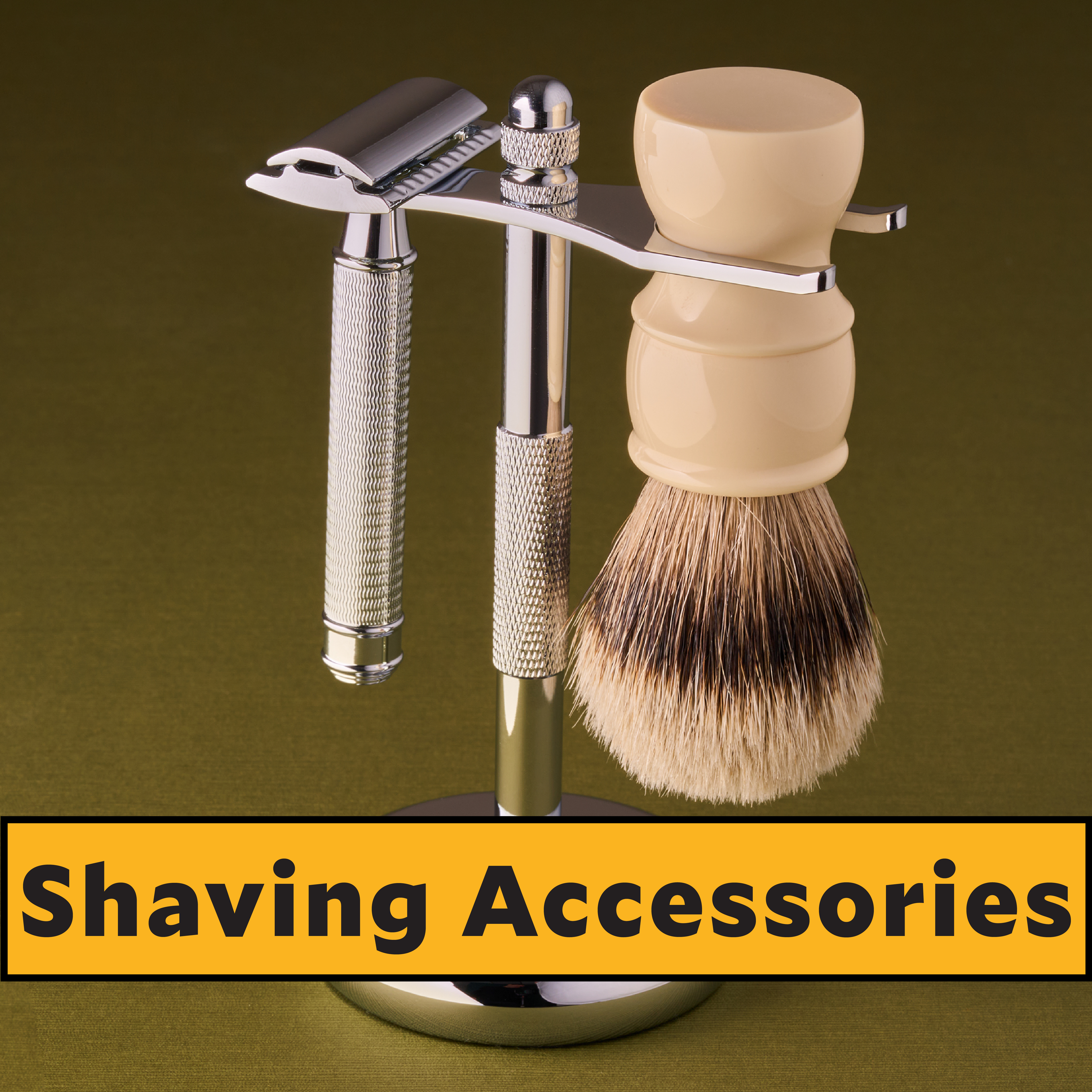 Shaving Mugs, Stands & Accessories