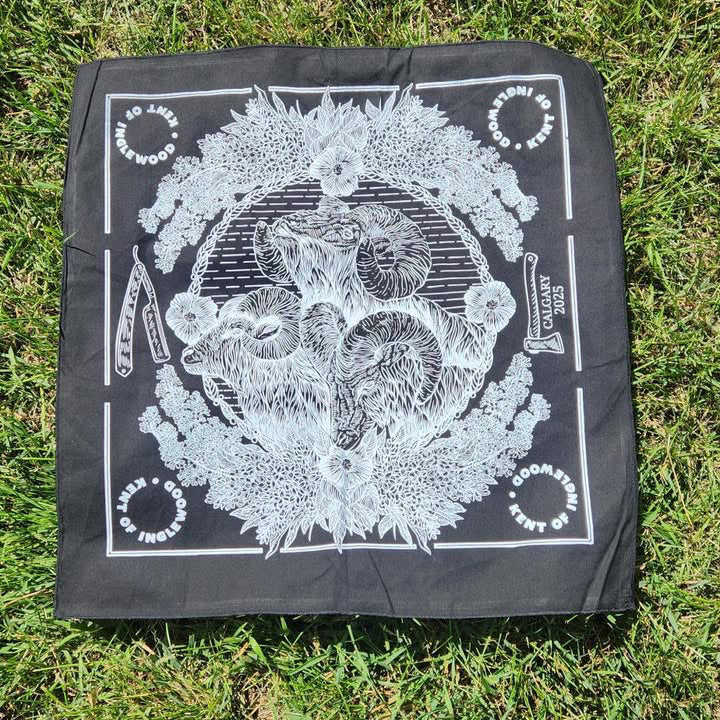 Kent of Inglewood Big Horn Bandana (Limited Edition) from Kent of Inglewood