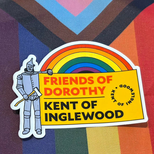Kent of Inglewood Pride Sticker