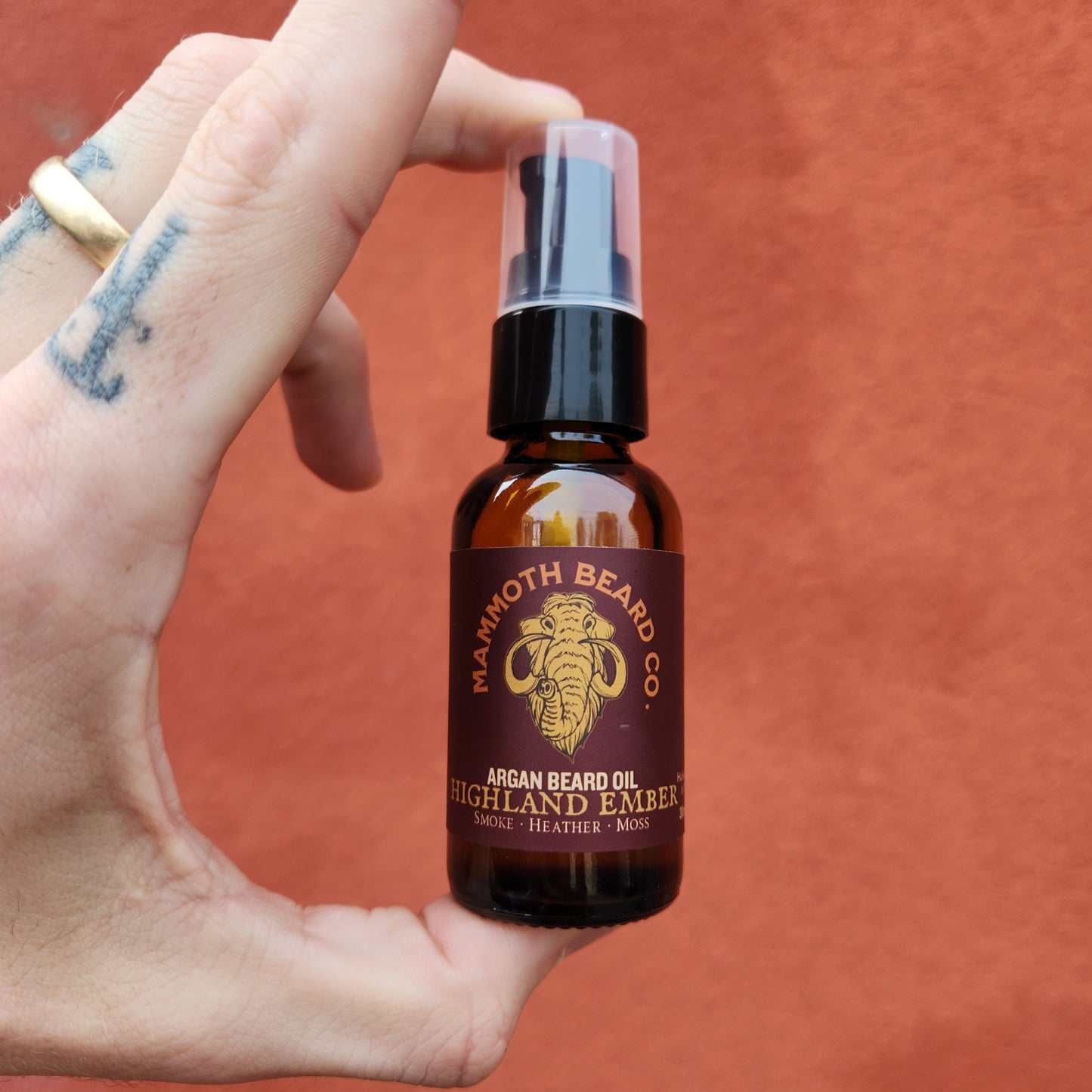 Mammoth Beard Co. Beard Oil - Highland Ember 30ml from Mammoth Beard Co.