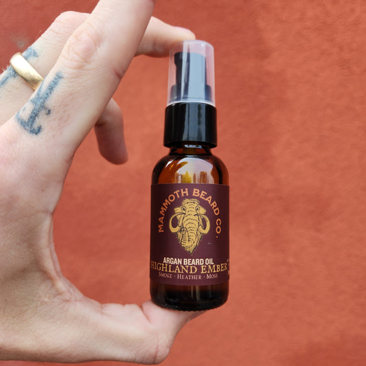 Mammoth Beard Co. Beard Oil - Highland Ember 30ml from Mammoth Beard Co.