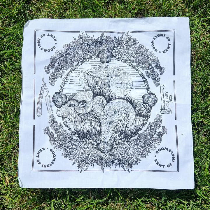 Kent of Inglewood Big Horn Bandana (Limited Edition) from Kent of Inglewood