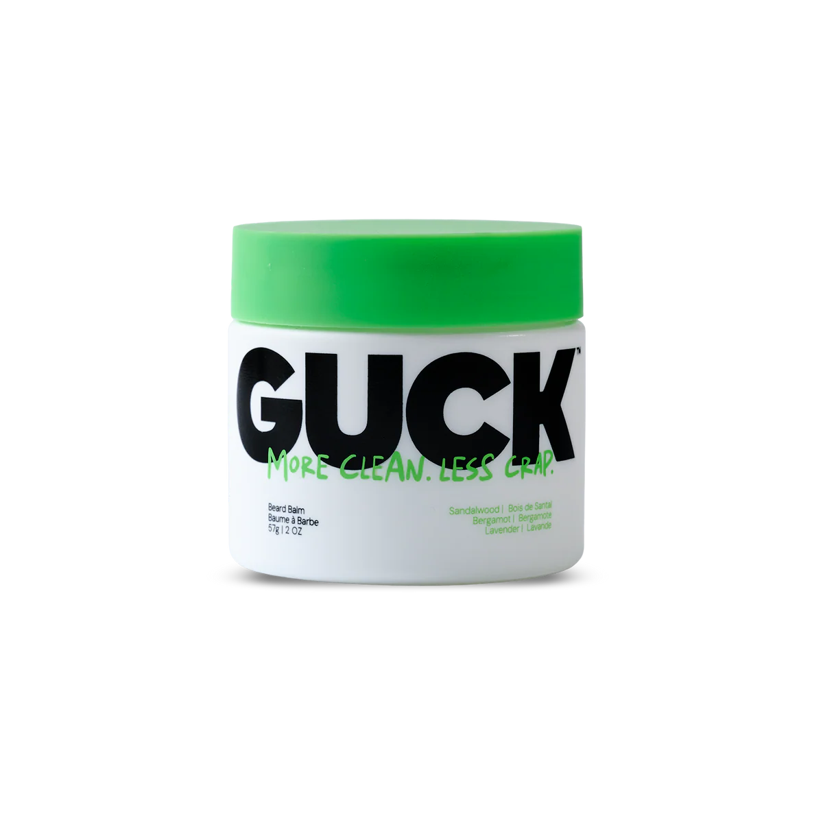 Jar of Guck on a white background