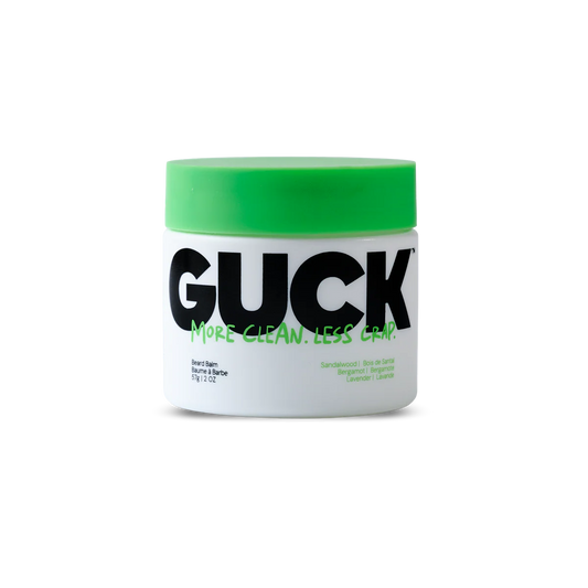 Jar of Guck on a white background