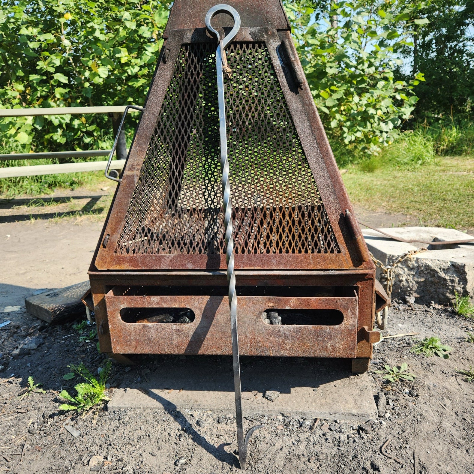 Lotus Forge Fire Poker from Lotus Forge