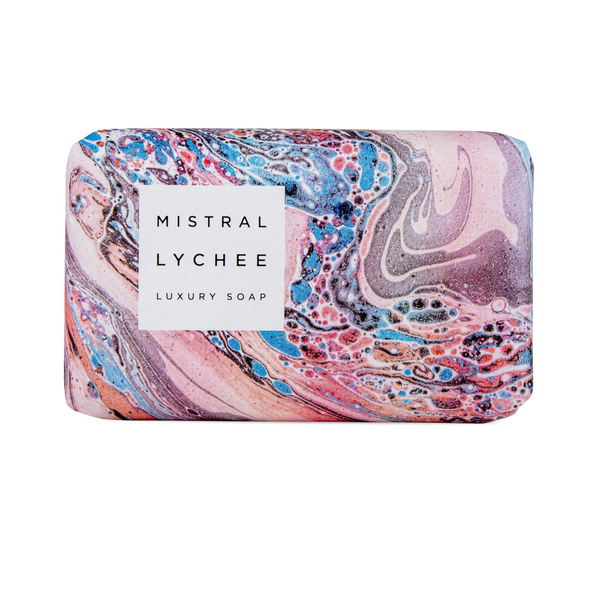 Mistral Marbles Lychee Rose Bar Soap