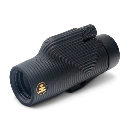 NOCS Provisions Zoom Tube 8x32 Monocular with rugged, water-resistant body, textured grip, focusing knob, and wide field of view, perfect for adventurous, one-eye viewing.