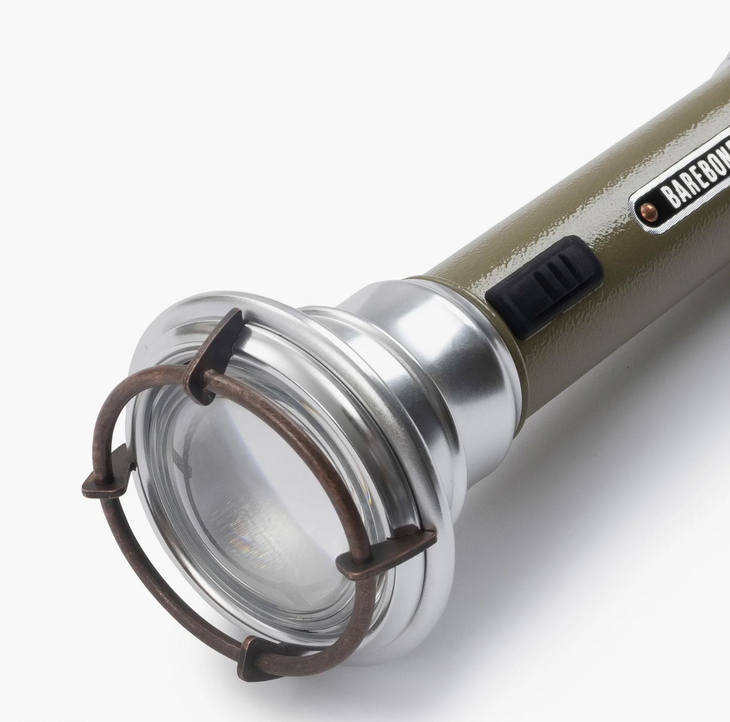 Barebones Vintage Flashlight Olive from Barebones