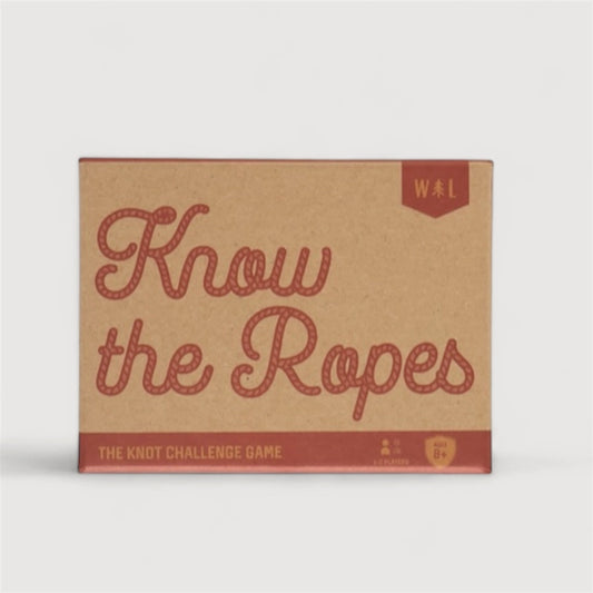 "Know the Ropes" Knot Challenge Game from Wild Life Outdoor Adventures