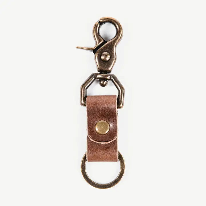 Bradley Mountain Leather Key Fob from Bradley Mountain