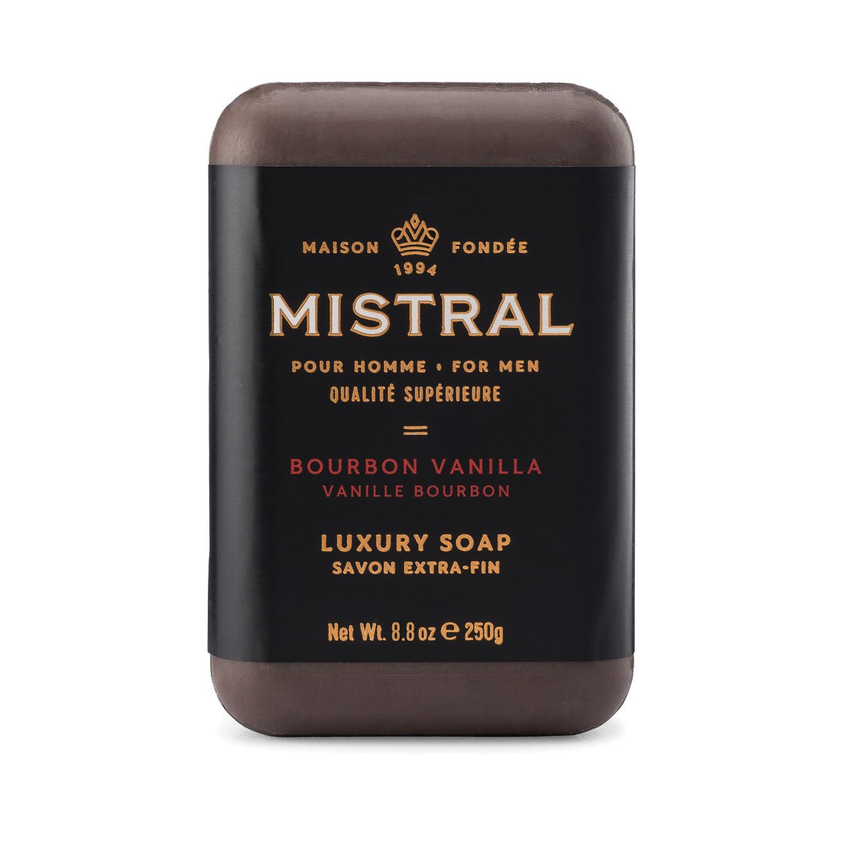 Mistral For Men Bourbon Vanilla Bar Soap